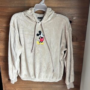 Mickey Mouse, fuzzy hoodies, juniors size Medium